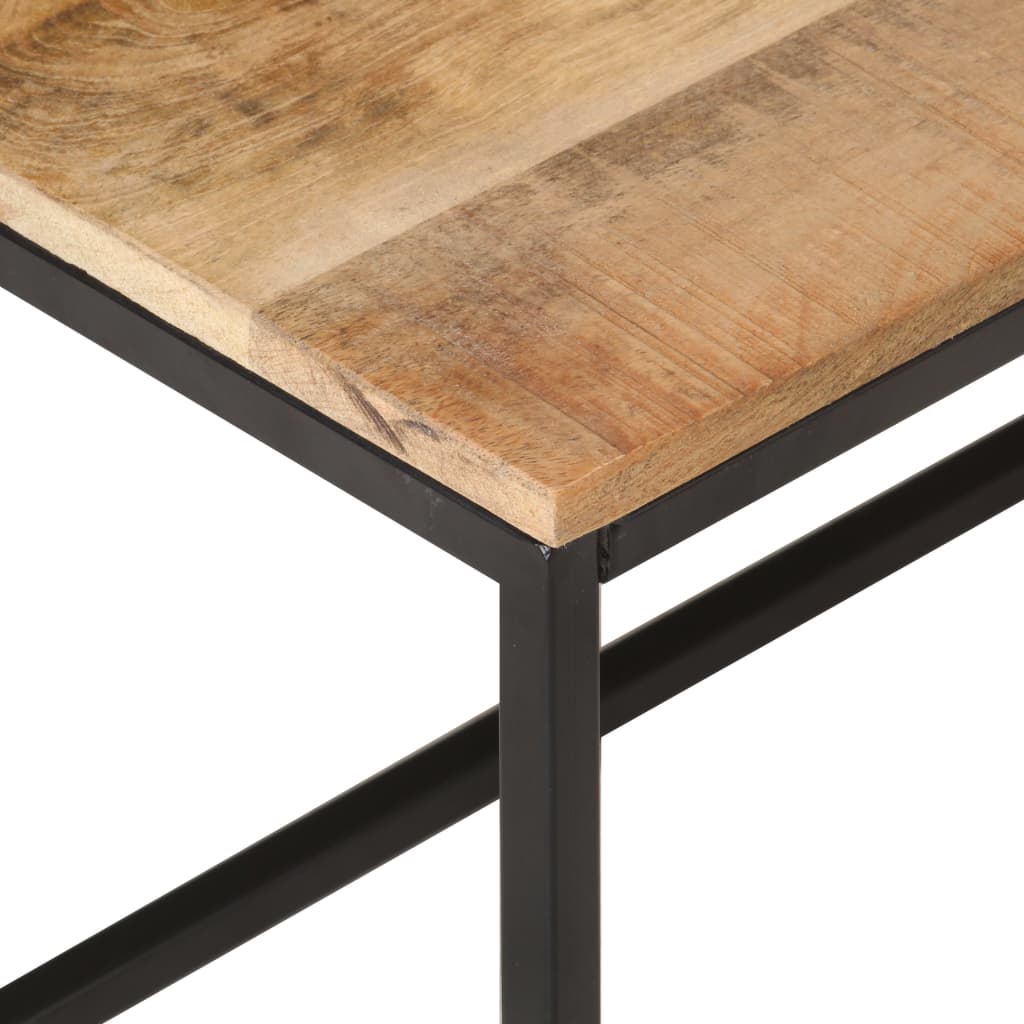 Mobile Porta TV 180x30x50cm in Legno di Mango Grezzo