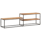 Mobile Porta TV 180x30x50 cm in Legno Massello di Acacia