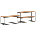 Mobile Porta TV 180x30x50 cm in Legno Massello di Acacia