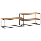 Mobile Porta TV 180x30x50 cm in Legno Massello di Acacia