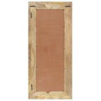 Specchio 110x50 cm in Legno Massello di Mango