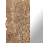 Specchio 50x50 cm in Legno Massello di Mango