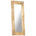 Specchio 110x50 cm in Legno Massello di Mango