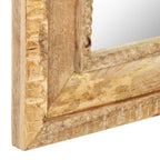 Specchio 50x3x110 cm in Legno Massello di Mango