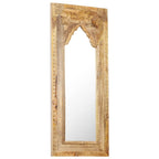 Specchio 50x3x110 cm in Legno Massello di Mango