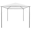Gazebo da Giardino 3x3x2,9 m Bianco 180 g/m²