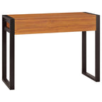Scrivania con 2 Cassetti 100x40x75 cm in Legno di Teak