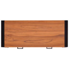 Scrivania con 2 Cassetti 100x40x75 cm in Legno di Teak