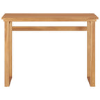 Scrivania 100x45x75 cm in Legno Massello di Teak