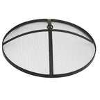 Braciere e Barbecue 2in1 e Attizzatoio 59x59x60 cm Acciaio Inox