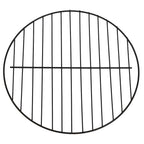 Braciere e Barbecue 2in1 e Attizzatoio 59x59x60 cm Acciaio Inox