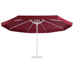 Telo di Ricambio per Tenda da Sole Rosso Bordò 515 cm