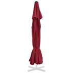 Telo di Ricambio per Tenda da Sole Rosso Bordò 515 cm