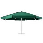 Telo di Ricambio per Ombrellone Verde 610 cm
