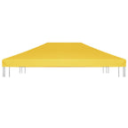 Copertura Superiore per Gazebo 270 g/m² 4x3 m Gialla