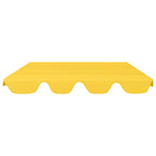 Baldacchino per Dondolo Giardino Giallo 150/130x105/70 cm