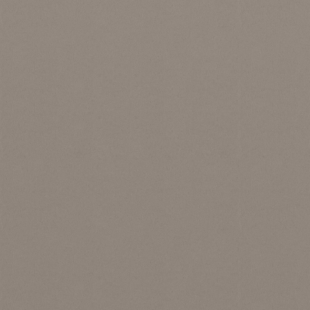 Paravento da Balcone Grigio Talpa 90x500 cm Tessuto Oxford Impermeabile