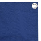 Paravento da Balcone Blu 75x600 cm Tessuto Oxford Impermeabile
