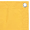 Paravento da Balcone Giallo 90x500 cm in Tessuto Oxford
