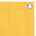 Paravento Balcone Giallo 120x300 cm Tessuto Oxford Impermeabile