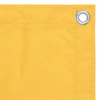 Paravento Balcone Giallo 120x300 cm Tessuto Oxford Impermeabile