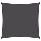 Vela Parasole in Tela Oxford Quadrata 3x3 m Antracite