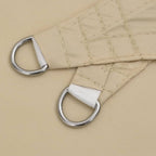 Parasole a Vela in Tela Oxford Quadrato 6x6 m Beige
