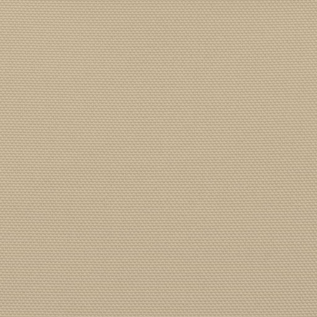 Parasole a Vela in Tela Oxford Quadrato 6x6 m Beige