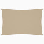 Parasole a Vela Oxford Rettangolare 2x4,5 m Beige