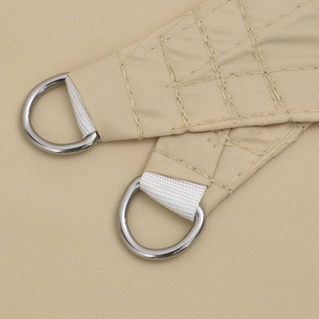 Parasole a Vela Oxford Rettangolare 2x4,5 m Beige