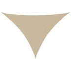 Parasole a Vela Triangolare Oxford 4x5x6,4 m Beige