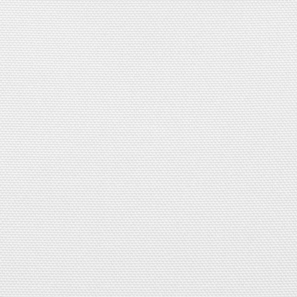 Parasole a Vela Oxford Rettangolare 2x5 m Bianco