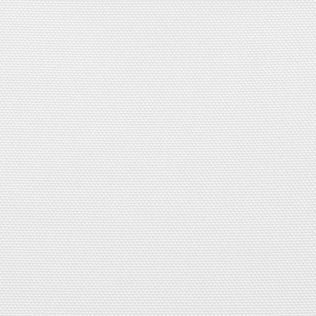 Parasole a Vela Triangolare Oxford 2,5x2,5x3,5 m Bianco