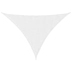 Parasole a Vela Triangolare Oxford 3,5x3,5x4,9 m Bianco