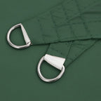 Parasole a Vela Oxford Rettangolare 2,5x3,5 m Verde Scuro