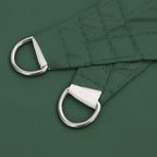 Parasole a Vela Oxford Rettangolare 3x4,5 m Verde Scuro