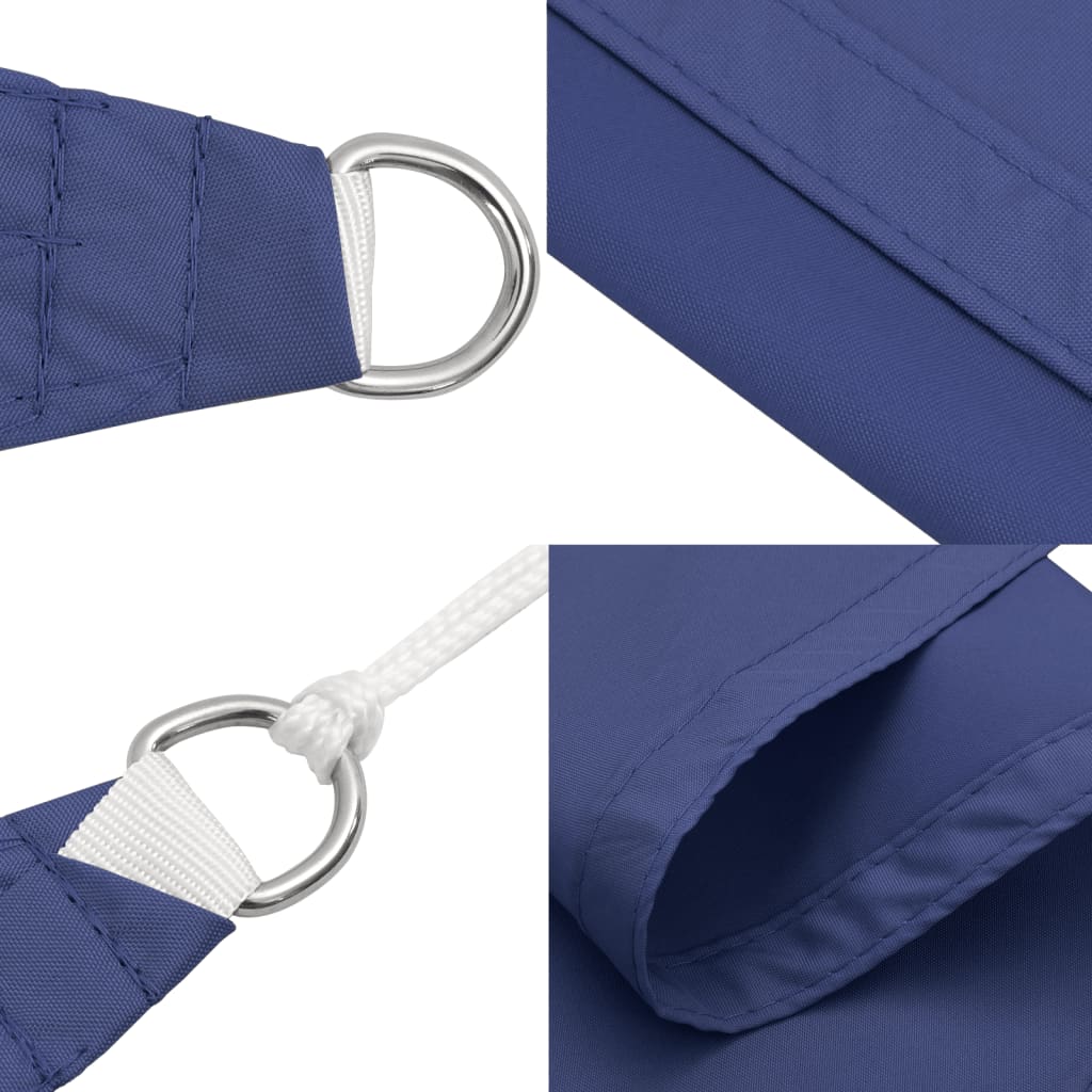 Vela Parasole in Tela Oxford Quadrata 2,5x2,5 m Blu