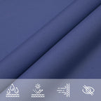 Vela Parasole in Tela Oxford Quadrata 2,5x2,5 m Blu
