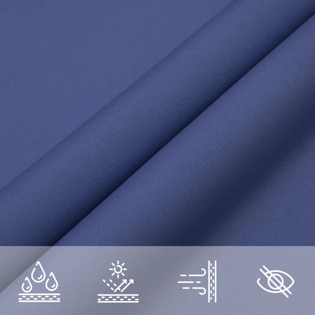 Vela Parasole in Tela Oxford Quadrata 2,5x2,5 m Blu