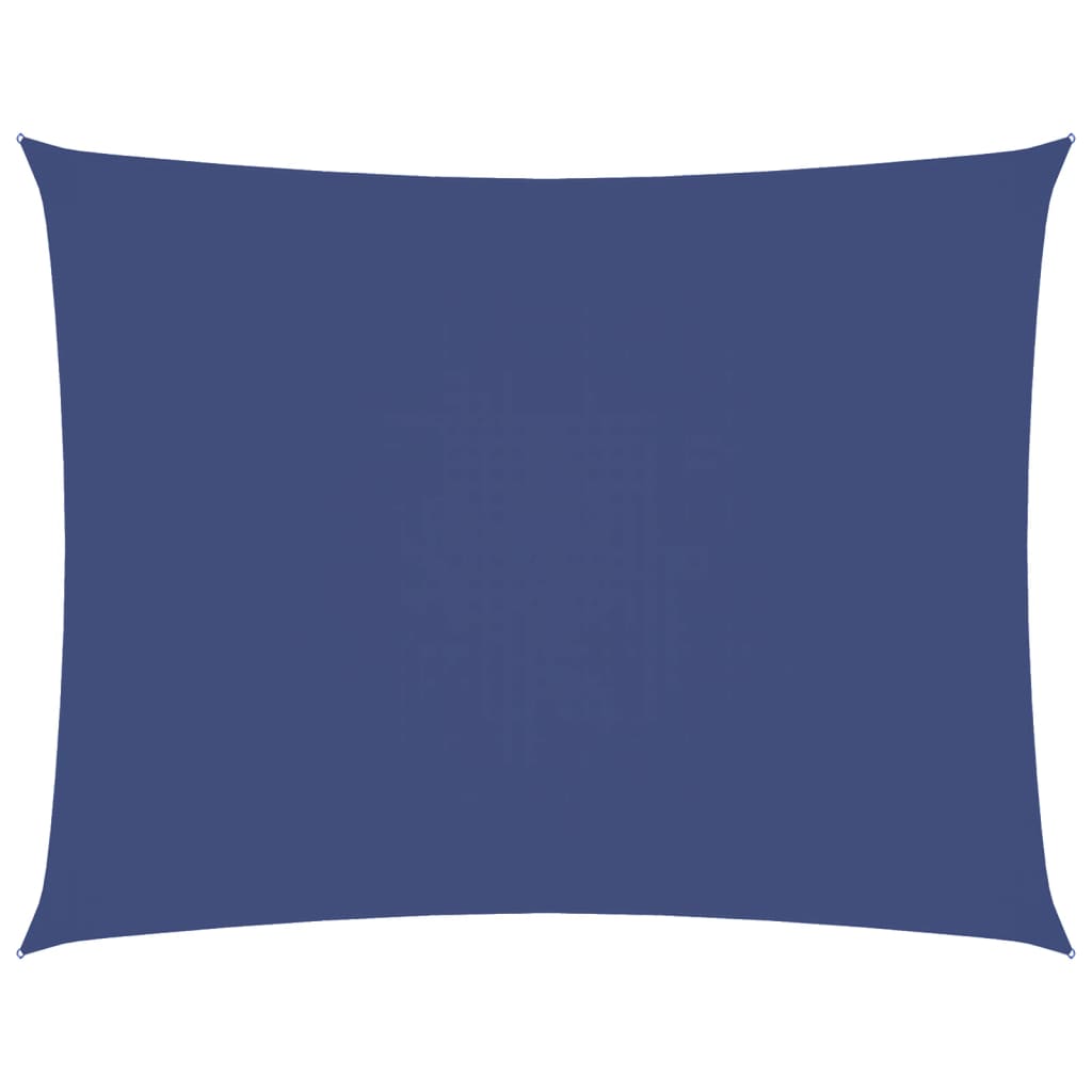 Parasole a Vela Rettangolare Oxford 2,5x3,5 m Blu
