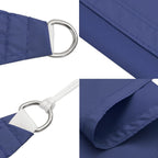 Parasole a Vela Rettangolare Oxford 2,5x3,5 m Blu
