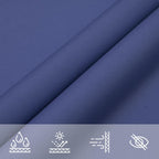 Parasole a Vela Oxford Rettangolare 6x7 m Blu