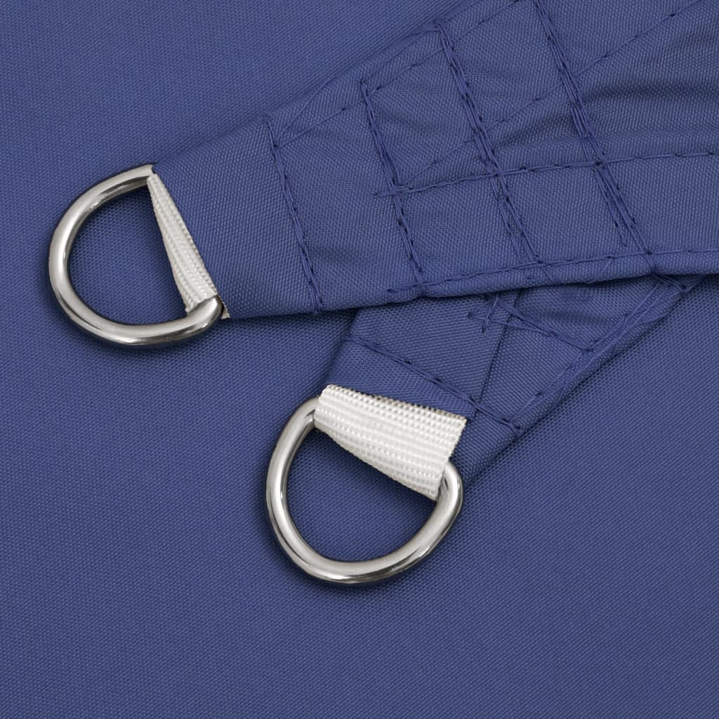 Parasole a Vela Triangolare Oxford 3,5x3,5x4,9 m Blu
