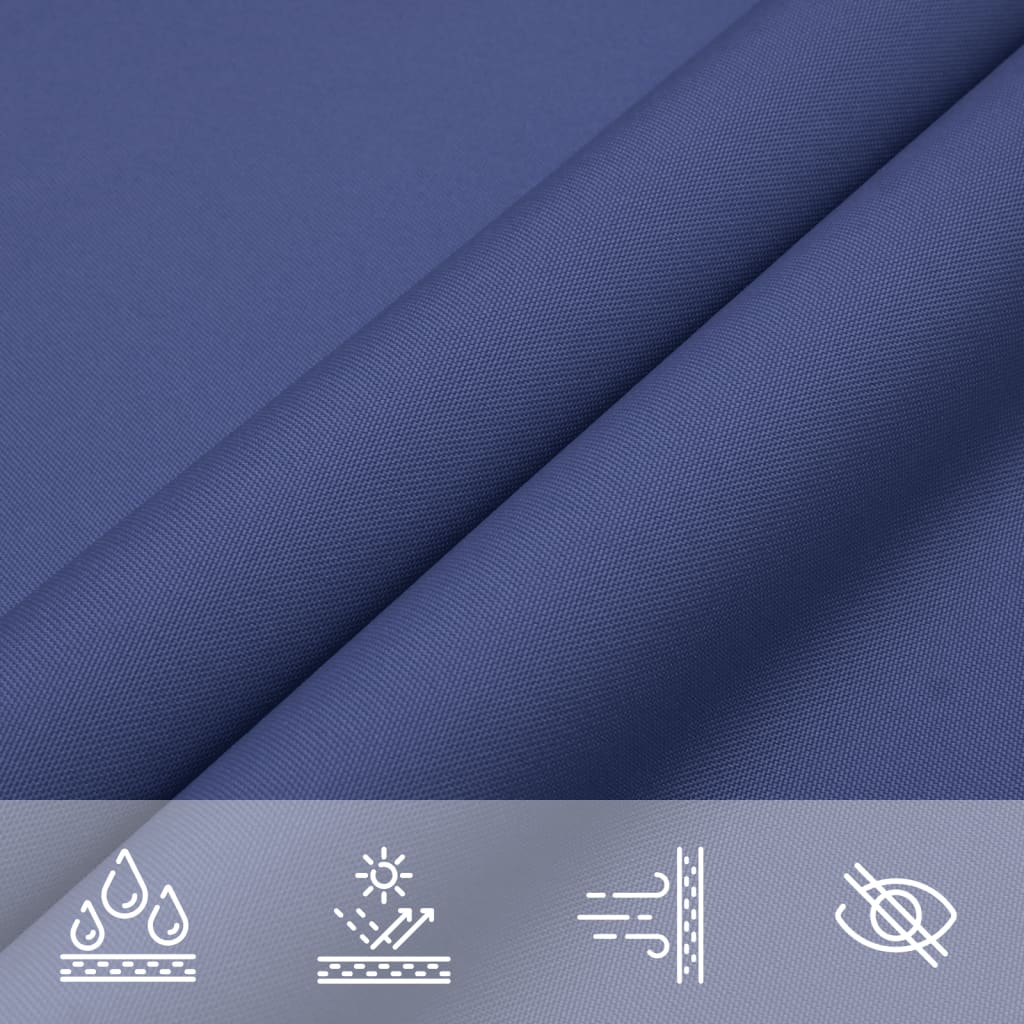 Parasole a Vela Triangolare Oxford 3,5x3,5x4,9 m Blu