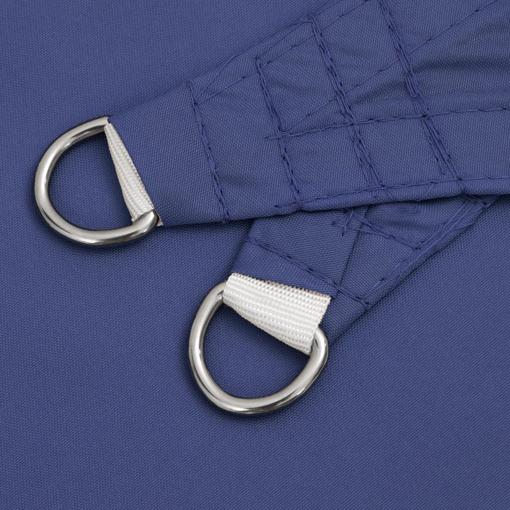 Parasole a Vela Triangolare Oxford 5x5x6 m Blu
