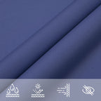 Parasole a Vela Triangolare Oxford 5x5x6 m Blu