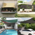 Parasole a Vela Oxford Rettangolare 2x3 m Rosso