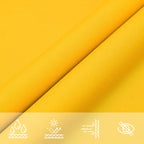 Parasole a Vela Oxford Rettangolare 2,5x4,5 m Giallo