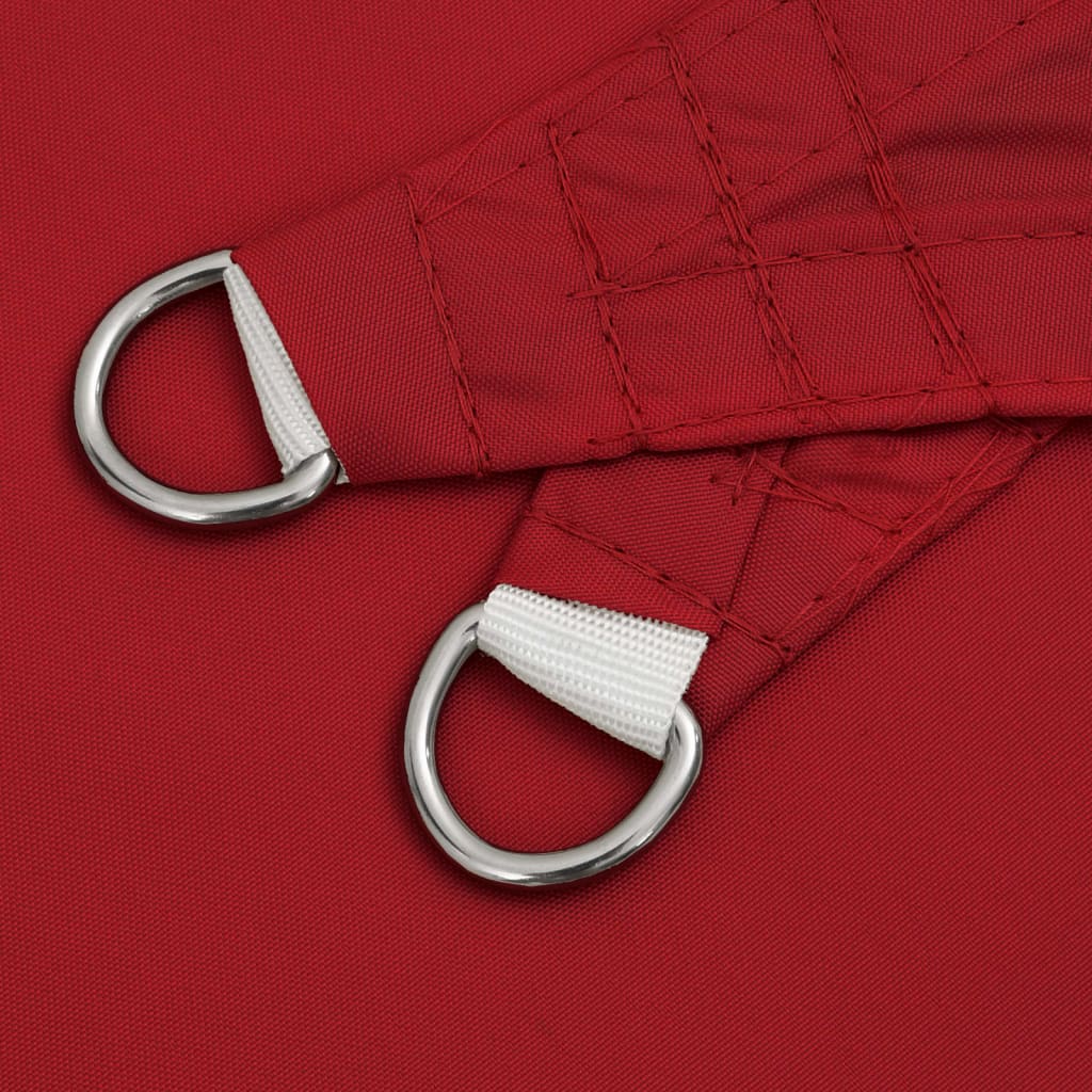Parasole a Vela Oxford Rettangolare 2,5x4,5 m Rosso