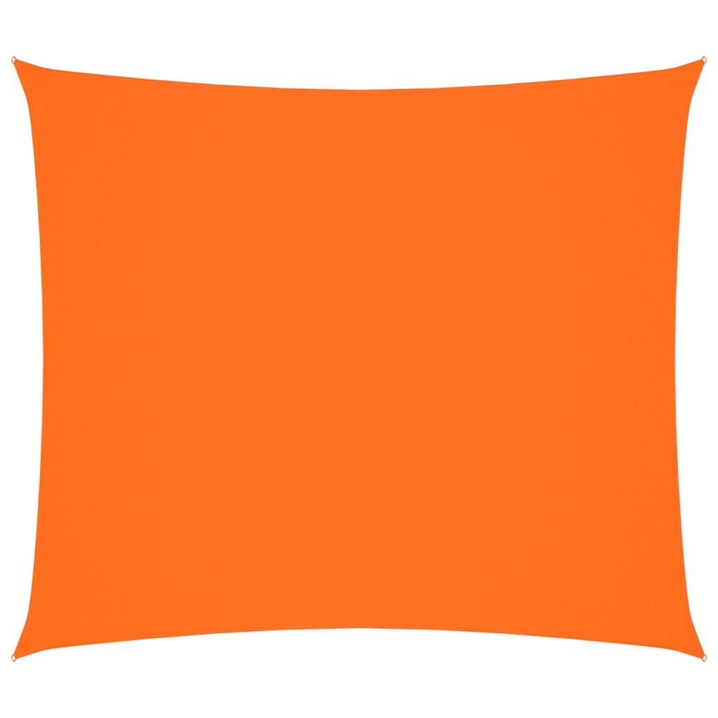 Parasole a Vela Oxford Rettangolare 2x2,5 m Arancione